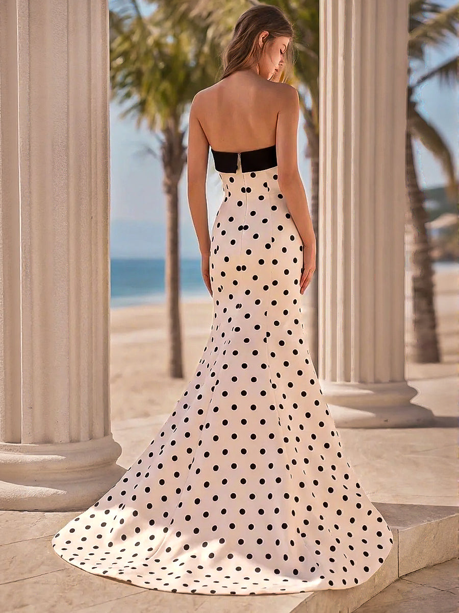 Sheath Straight Sweep Train Other Corset Prom Dress